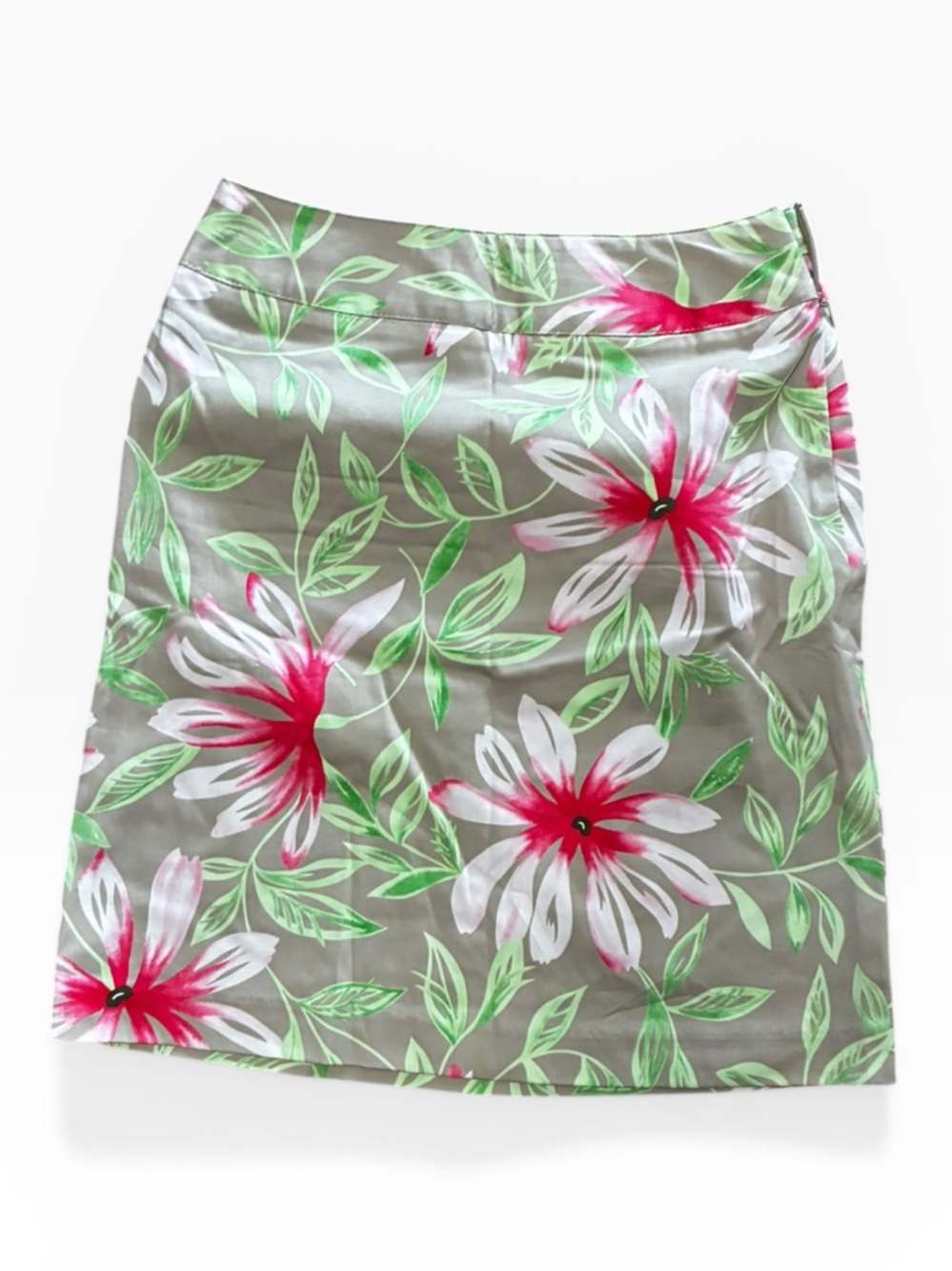 Talbots Floral Pencil Skirt, Size 2